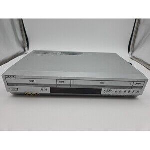 Sony SLV-D370P Silver DVD/VCR Combo DVD Player/Cassette Recorder 120V No Remote